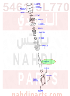 546113L770,STRUT ASSY,مساعد امامي