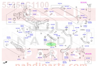 55250C1100,ARM ASSY-RR ASSIST,E6100 ذراع خلفي