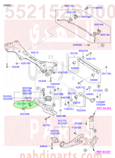 552152S000,BUSH-RR SUSPENSION ARM,N/A