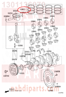 1301136070,RING SET, PISTON,شنبر بستم - شنابر مقاس ستاندر