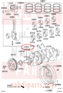 1340136010,CRANKSHAFT,عمود