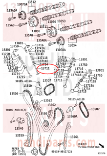 137110P030,VALVE, INTAKE,بلف 