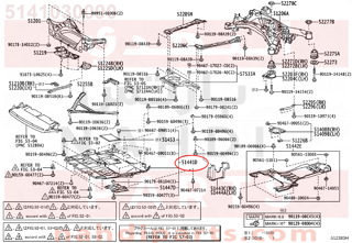 5141030090,COVER, ENGINE UNDER,غطاء 