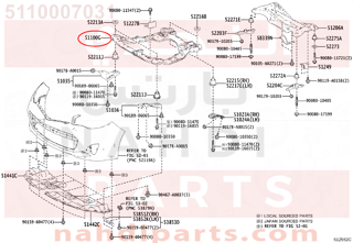 5110007031,FRAME ASSY, FRONT,كمر أمامي - كمر مكينة