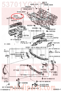 53701YC021,APRON SUB-ASSY, FRONT FENDER, RH,رفرف داخلى  يمين 