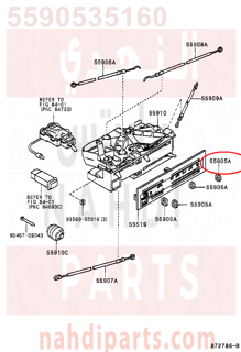 5590535160,KNOB, HEATER CONTROL, NO.2,مقبض، مراقبة سخان