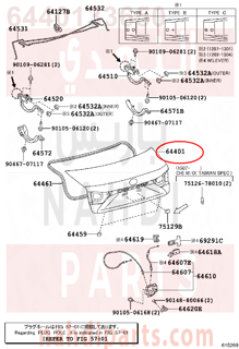 6440133650,PANEL SUB-ASSY, LUGGAGE COMPARTMENT DOOR,شنطة خلفية كاملة - بدون ملحقات