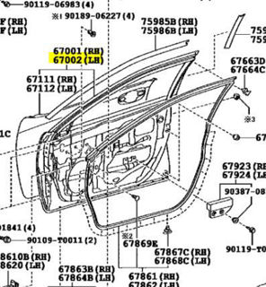 6700206180,PANEL SUB-ASSY, FRONT DOOR, LH,كارتير EL SUB-  الباب الأمامي، LH