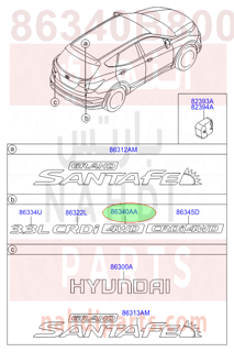 86340B8000,EMBLEM-4WD(BADGE),N/A