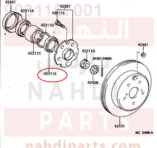 9031157001,SEAL, OIL (FOR REAR AXLE SHAFT),صوفة 