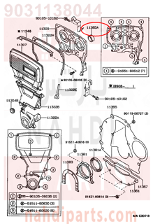 9031138044,SEAL, OIL(FOR CAMSHAFT),صوفة 