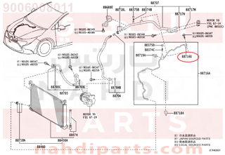 9006908011,RING, O(FOR COOLER REFRIGERANT SUCTION PIPE),صوفة  رنج 