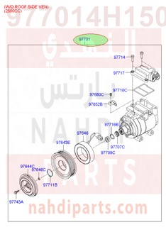 977014H150,COMPRESSOR ASSY,4H100 كمبروسر
