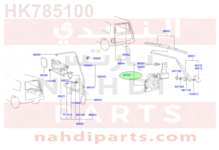 HK785100,MOTOR & LINKAGE ASSY-REAR WPR,N/A