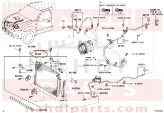 884600K010,CONDENSER ASSY,رديتر مكيف