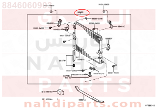 8846060903,CONDENSER ASSY,رديتر مكيف