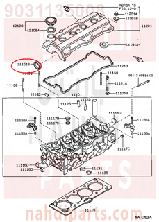 9031135008,SEAL, OIL(FOR CAMSHAFT SETTING),صوفة 