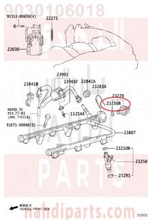 9030106018,RING, O(FOR FUEL INJECTOR),صوفة  رنج 