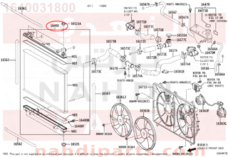 1640031800,RADIATOR ASSY,لديتر ماء - مبرد مكينه