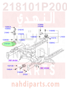 218101P200,BRACKET ASSY-ENGINE MTG,BRACKET ASSY-ENGINE MTG