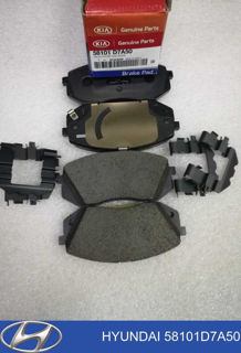 58101D4A00,PAD KIT-FRONT DISC BRAKE,قماش امامي