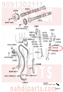 9091302111,SEAL OR RING, O(FOR VALVE STEM OIL),صوفة 