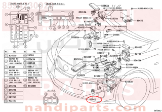 8594230020,RELAY, HEADLAMP CLEANER CONTROL,كتاوت ، كشافات CLEANER التحكم