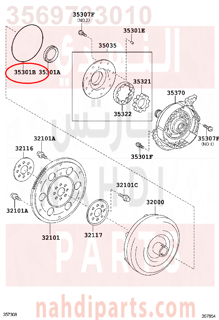 3569733010,RING, O (FOR FRONT OIL PUMP BODY),صوفة  رنج 