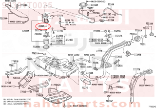 90301T0035,RING, O(FOR FUEL PUMP),صوفة  رنج 