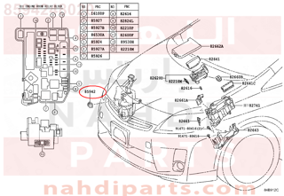 8594248020,RELAY, HEADLAMP CLEANER CONTROL,كتاوت ، كشافات CLEANER التحكم
