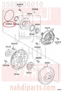 3569706010,RING, O (FOR FRONT OIL PUMP BODY),صوفة  رنج 