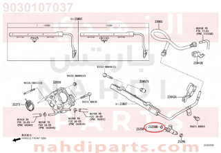 9030107037,RING, O(FOR FUEL INJECTOR),صوفة  رنج 