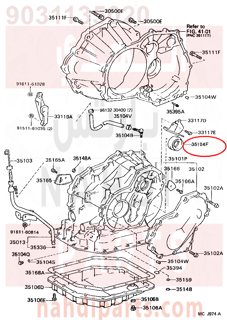 9031135020,SEAL, OIL (FOR TRANSAXLE CASE),صوفة زيت عكس أمامي يسار