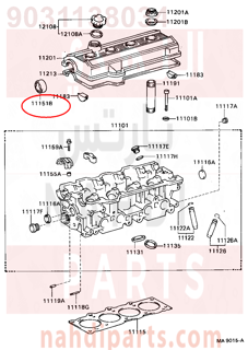 9031138034,SEAL, OIL(FOR CAMSHAFT SETTING),صوفة زيت