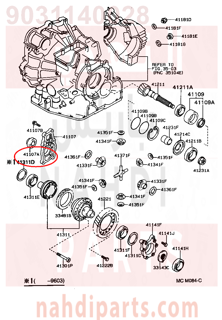 9031140028,OIL SEAL, FRONT DRIVE SHAFT, RH,صوفة زيت عكس أمامي يمين