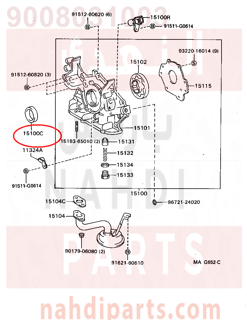 9008031003,SEAL(FOR OIL PUMP),صوفة 