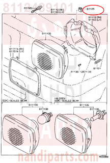 8112489101,PLATE, HEADLAMP,لوحة، كشافات