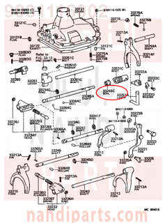 9031116002,SEAL, OIL (FOR 5TH SHIFT ARM SHAFT),صوفة 