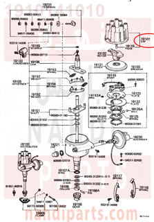 1910141010,CAP SUB-ASSY, DISTRIBUTOR,غطاء 