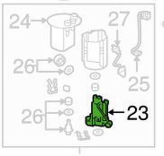 2322025020,PUMP ASSY, FUEL W/FILTER,طرمبة بنزين 