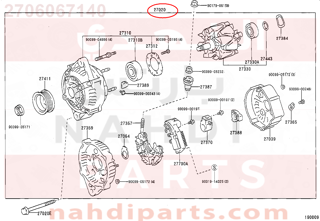 2706067140,ALTERNATOR ASSY,دينمو كهرباء - دينمو الشحن