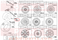 426110DC11,WHEEL, DISC (FOR SPARE),جنط