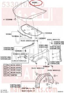 5330106240,HOOD,كبوت كامل - بونيت 