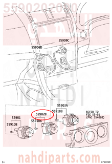 5590202090,CONTROL SUB-ASSY, HEATER,التحكم سخان