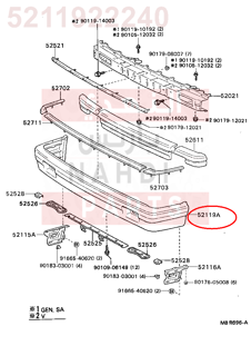 5211922240,COVER, FRONT BUMPER,جلدة صدام أمامي