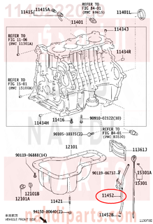 1145222030,GUIDE, OIL LEVEL GAGE,دعامة 