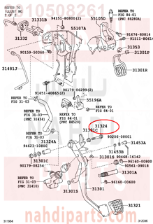 9010508261,BOLT(FOR TRANSAXLE CASE & TRANSMISSION CASE SETTING),مسمار 