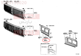 5303130020,HOUSING, HEADLAMP, RH,جرم كشاف 