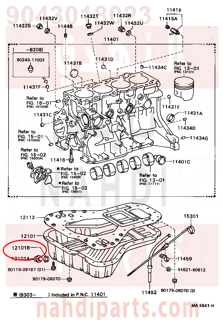 9043018023,GASKET(FOR OIL PAN DRAIN PLUG),وجه صره زيت المكينة