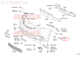 4774906010,CLIP, PIN HOLD,كلبس 